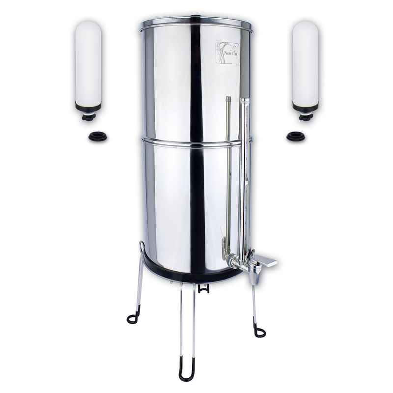 Load image into Gallery viewer, 12 Liter Newton Zwaartekrachtaangedreven Waterfiltersysteem