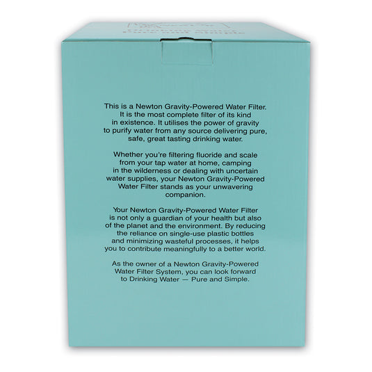 12 Liter Newton Zwaartekrachtaangedreven Waterfiltersysteem