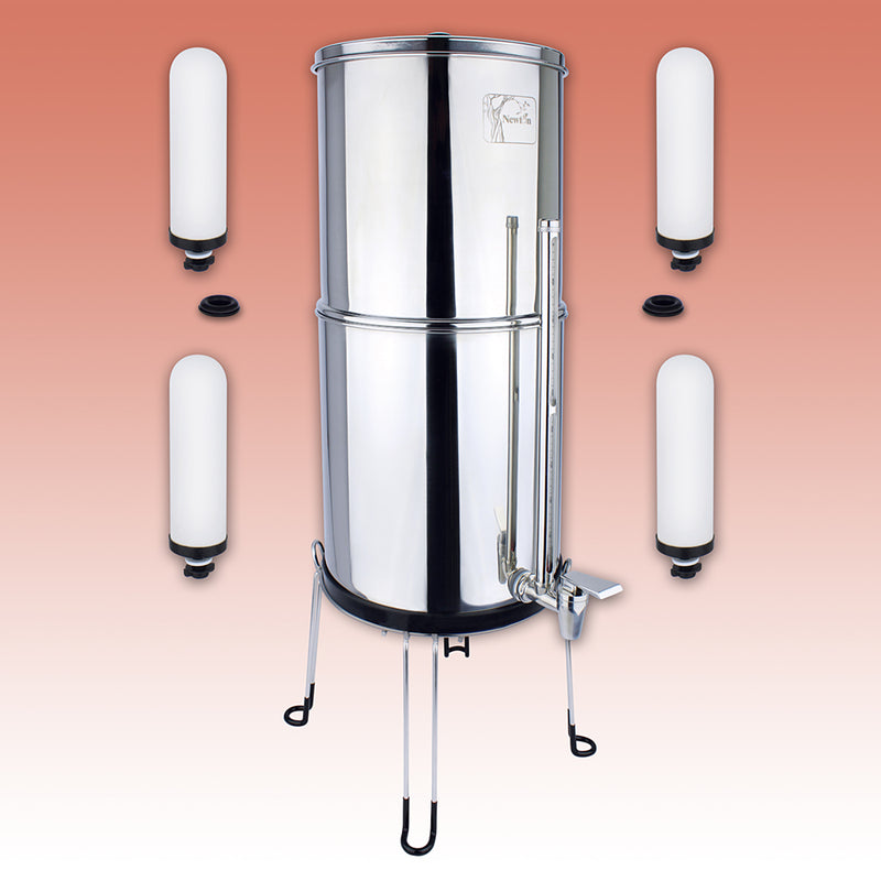 Load image into Gallery viewer, 12 Liter Newton Zwaartekrachtaangedreven Waterfiltersysteem