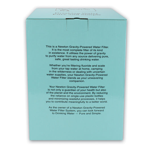 8,5 Liter Newton Zwaartekrachtaangedreven Waterfiltersysteem