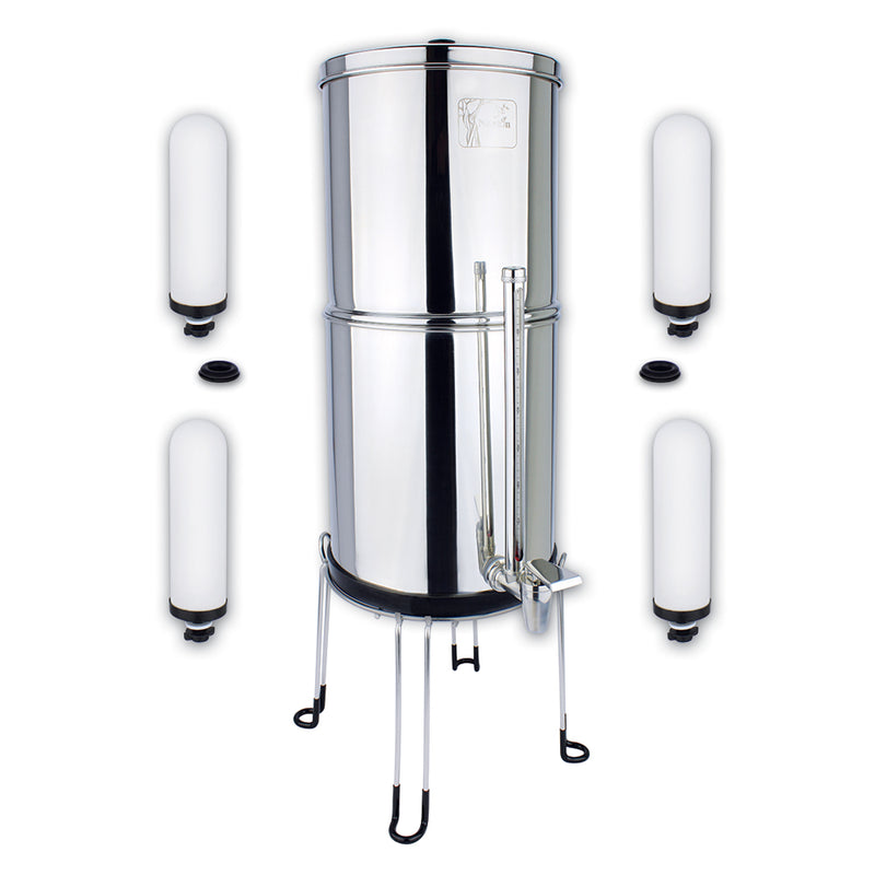 Load image into Gallery viewer, 8,5 Liter Newton Zwaartekrachtaangedreven Waterfiltersysteem