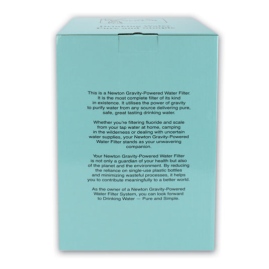 6 Liter Newton Zwaartekrachtaangedreven Waterfiltersysteem